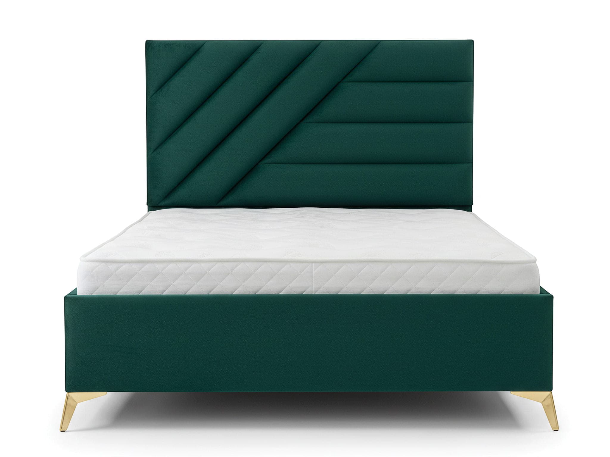 Upholstered platform bed