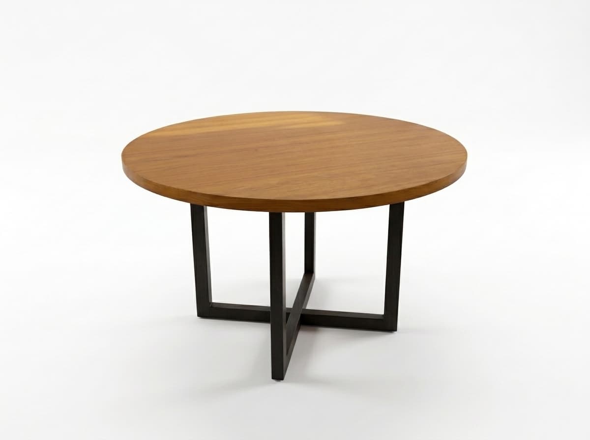 Aura 5-Piece Modern Round Dining Set